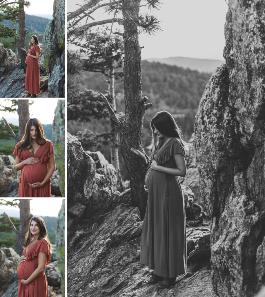 Boulder Maternity session at Lost Gulch Overlook Flagstaff Mountain colorado Family Portrait Photographer mountain views bump